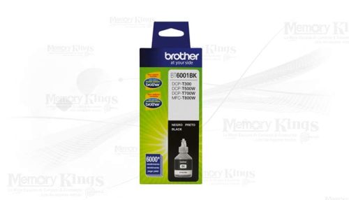 Botella de TINTA BROTHER BT6001B BLACK 6.000pag.