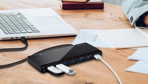 HUB USB 7pt TP-LINK UH700 Velocidad 5Gbps.