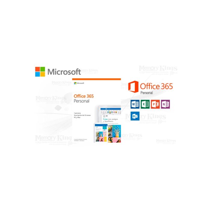 MICROSOFT OFFICE 365 Personal 1 Usuario Digital