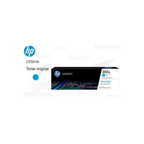 Cartucho de Toner HP 202A Cian Original 1300pag.