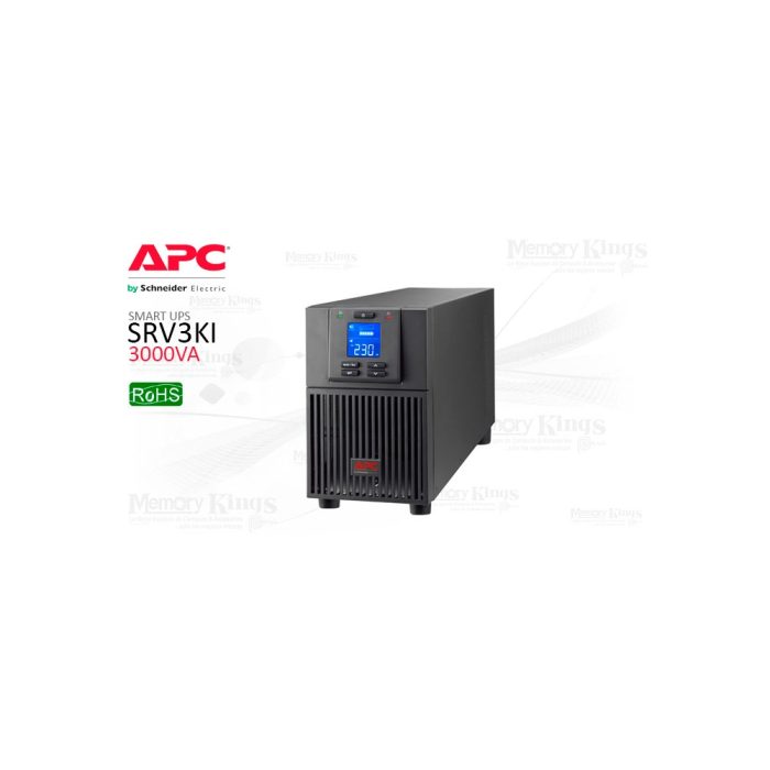 UPS 3000VA(2400W) APC Easy SRV3KI On-line