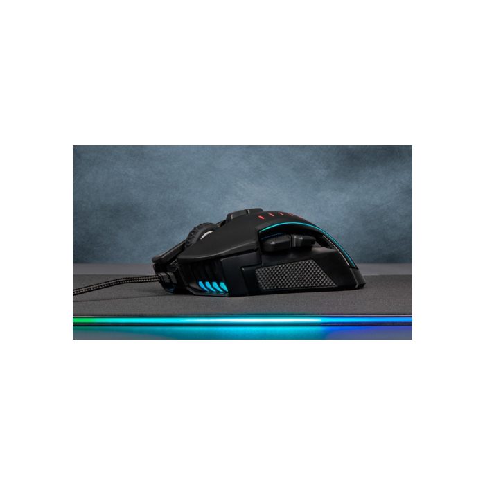 MOUSE Gaming CORSAIR GLAIVE RGB PRO 18K BLACK