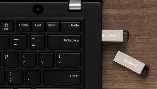 MEMORIA USB 64GB KINGSTON KYSON METAL SILVER