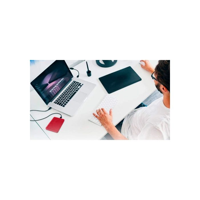 DISCO DURO USB 1TB TOSHIBA CANVIO ADVANCE V10 RED