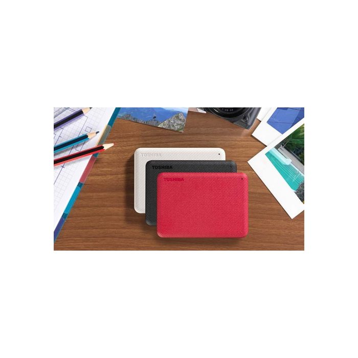 DISCO DURO USB 4TB TOSHIBA CANVIO ADVANCE V10 WHIE