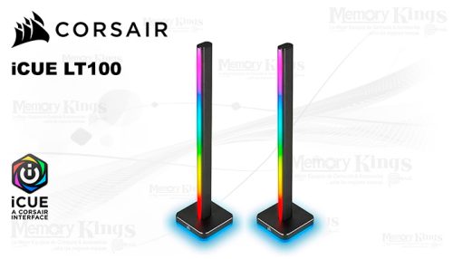 ILUMINACION INTELIGENTE RGB CORSAIR LT100 2-TORRES