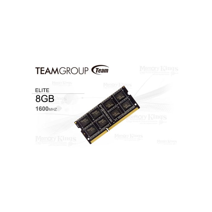 MEMORIA SODIMM DDR3 8GB 1600 TEAMGROUP ELITE