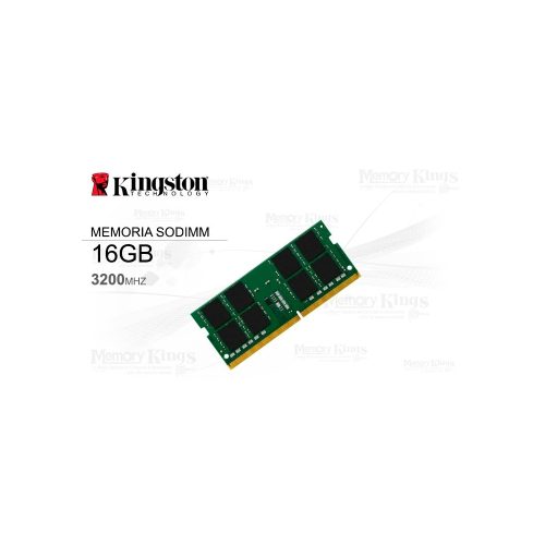 MEMORIA SODIMM DDR4 16GB 3200 KINGSTON KCP