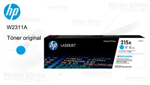 Cartucho de Toner HP 215A Cian Original 850pag.