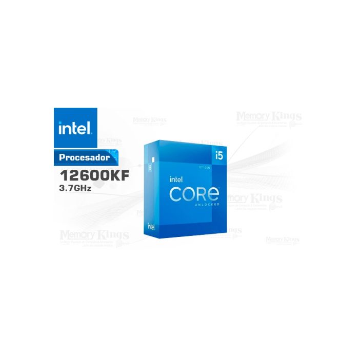 Procesador INTEL Core i5-12600KF 4.9GHZ 20MB 1700