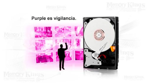 DISCO DURO 10TB WD PURPLE PRO 256MB Vigilancia