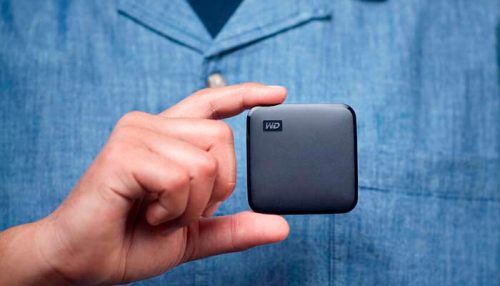 Disco duro externo Western Digital Elements SE SSD Portatil, 480GB, USB 3.0.