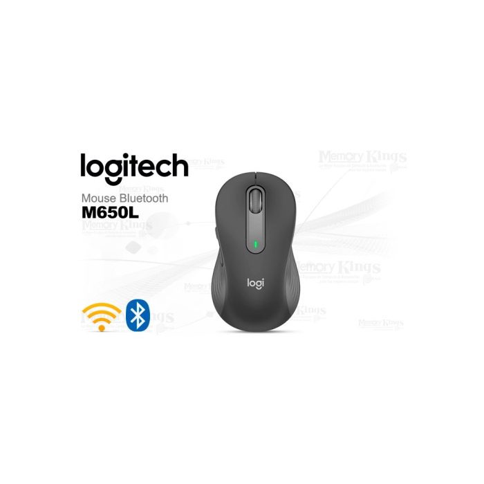 MOUSE LOGITECH SIGNATURE M650 L BLACKBT LOGITECH SIGNATURE M650