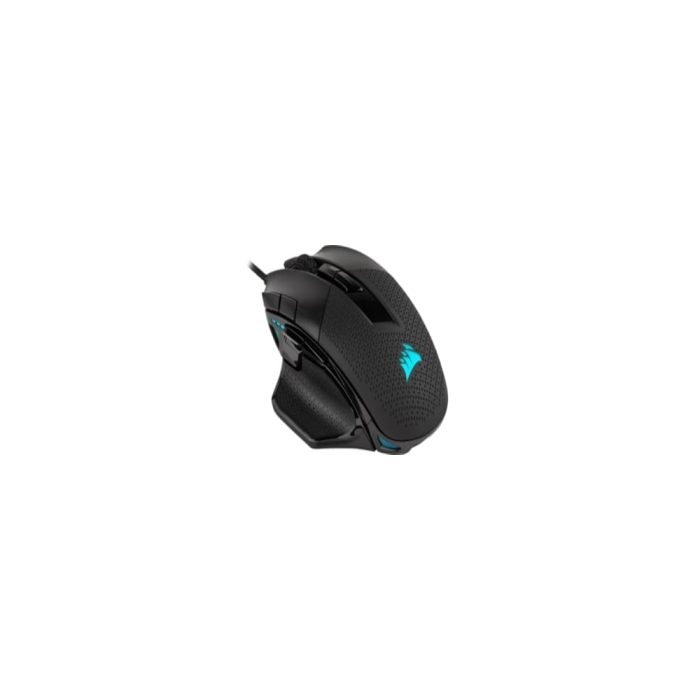 Mouse gaming Corsair Nightsword RGB personalizable para FPS y MOBA, precisión y estilo en tus partidas