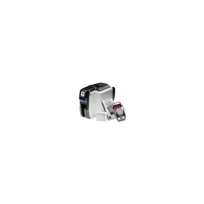 Impresora de Tarjetas / Fotochecks, Modelo ZC300, Impresión a doble cara, Conexión USB, Windows Driver INCLUYE: CardStudio 2.0 (Standard), 200 Tarjetas PVC y 1 Suministro Ribbon YMCKO
