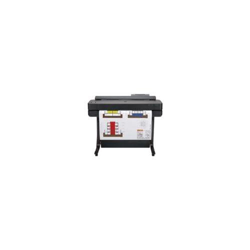 Impresora de gran formato de inyección de tinta HP Designjet T650 - 914mm (35.98") Ancho de Impresión - Color - 4 Color(es) - 25Segundo Velocidad de color - 2400 x 1200 dpi - 1GB - USB - Ethernet - LAN inalámbrica - Hojas Cortadas, Rollo de papel, Papel bond, Papel Estucado, Papel recubierto de gramaje extra, Papel blanco intenso de inyección de tinta, Cianotipo, Papel técnico, Papel de calco natural, Transparencia, Transparencia mate, ... - Estacionario - Apple AirPrint