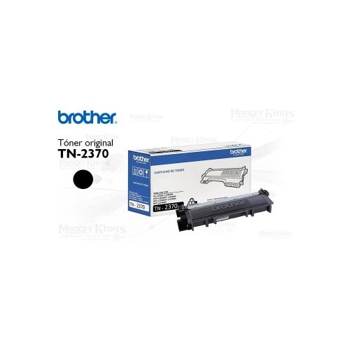 Cartucho de Toner BROTHER TN-2370 Original 2600pag