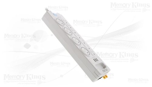 PROTECTOR DE SOBRETENSION FORZA FSP-1011USBW11 salidas, 3 puertos USB, 2 RJ45 & 2 coaxial