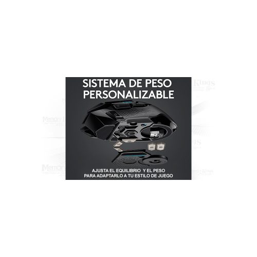MOUSE Gaming LOGITECH G502 X PLUS RGB 25K BLACK Wireless
