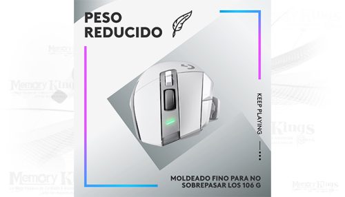 MOUSE Gaming LOGITECH G502 X PLUS RGB 25K WHITE Wireless