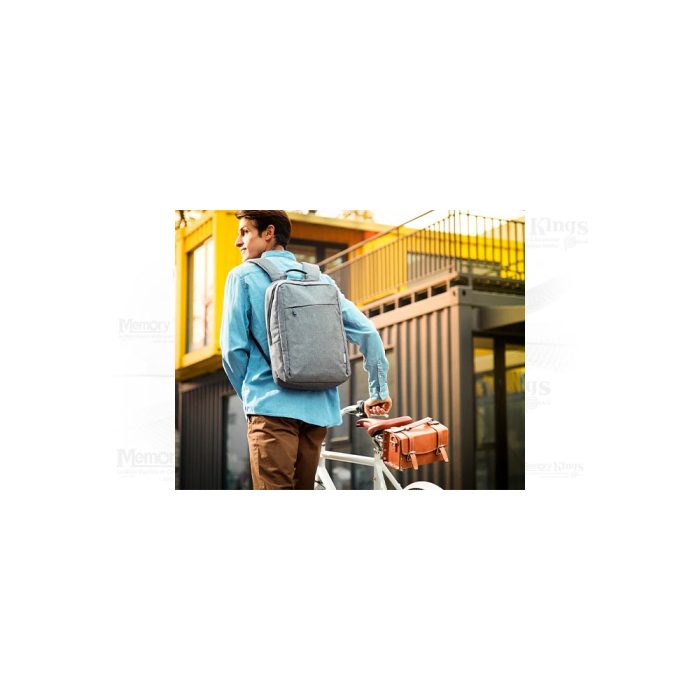 Mochila Lenovo B210, Casual, para Equipos Portátiles de hasta 39.6 cm (15.6") Color Gris.