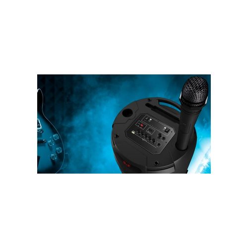 Klip Xtreme KLS-890 - Sistema de altavoces - Negro - 2x12" Batería Wls Mic