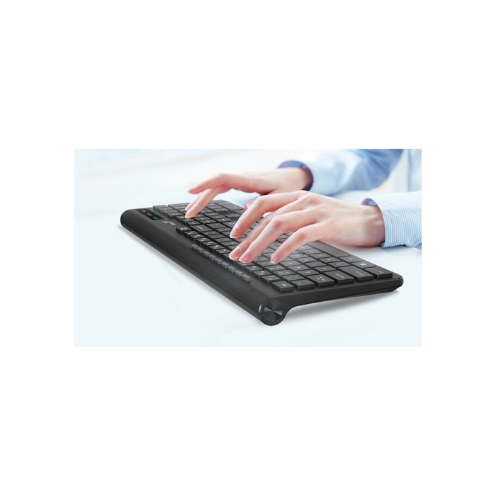 TECLADO GENIUS SLIMSTAR 7230 WIRELESS BLACK