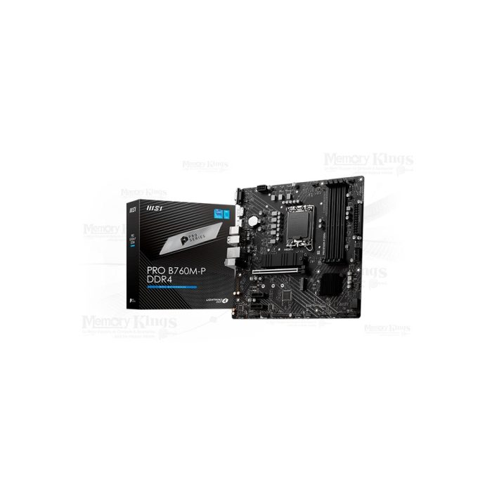 PLACA MSI PRO B760M-P D4 1700 mATX