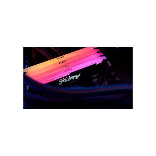 MEMORIA DDR4 16GB 3600 CL18 FURY BEAST RGB BLACK