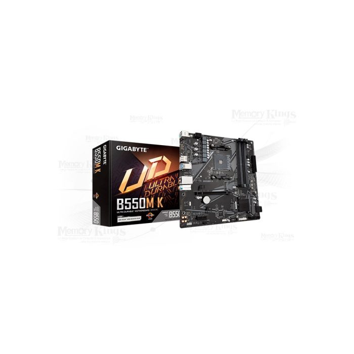 PLACA AMD AM4 GIGABYTE B550M K D4 mATX