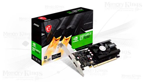 GEFORCE GT 1030 4GB 64 bit MSI 4GD4 LP OC GDDR4