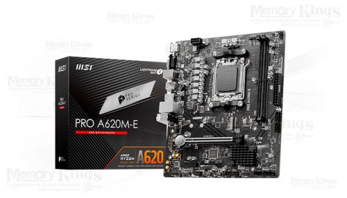 PLACA AM5 MSI PRO A620M-E D5 mATX