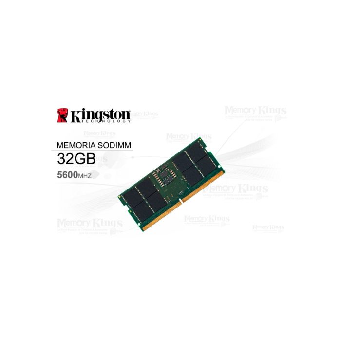 MEMORIA SODIMM DDR5 32GB 5600 CL46 KINGSTON KVR