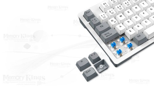 TECLADO Gaming ANTRYX MK-840L TKL SW RED RGB WHITE