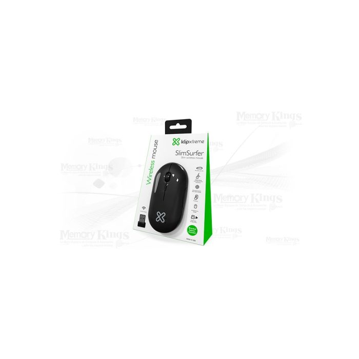 MOUSE KLIP XTREME KMW-415BK SLIM Wireless BLACK