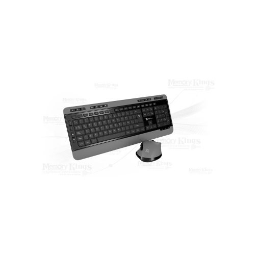 TECLADO+MOUSE KLIP XTREME KBK-520 ERGO WIRELESS