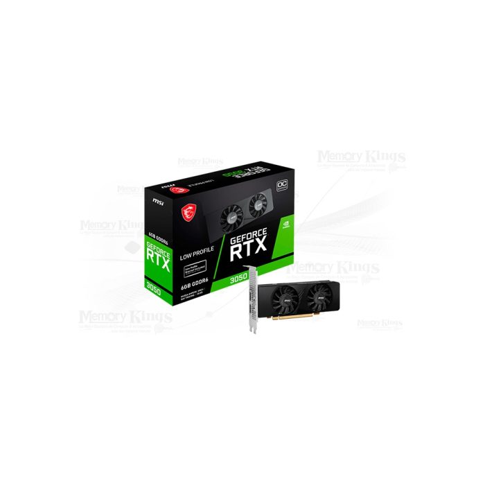 GEFORCE RTX 3050 6GB 96 bit MSI LOW PROFILE 6G OC