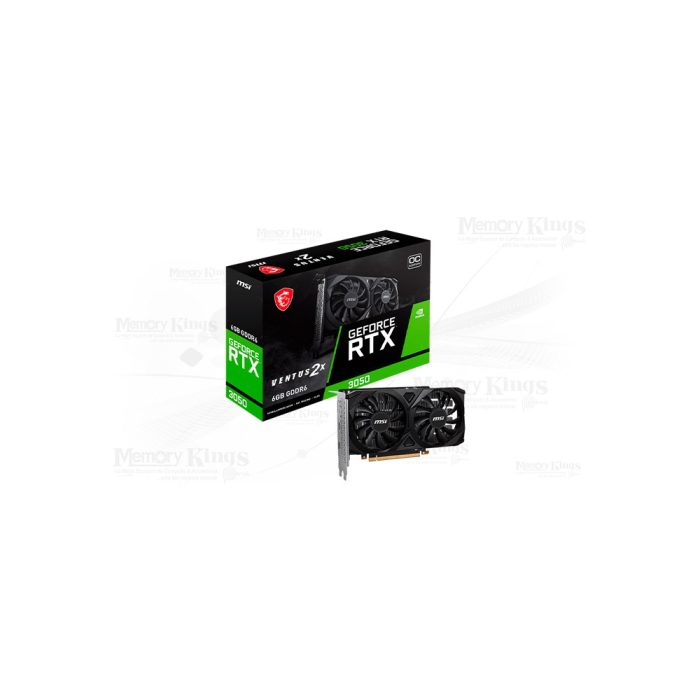 GEFORCE RTX 3050 6GB 96 bit MSI VENTUS 2X OC