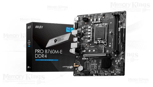 PLACA MSI PRO B760M-E D4 1700 mATX