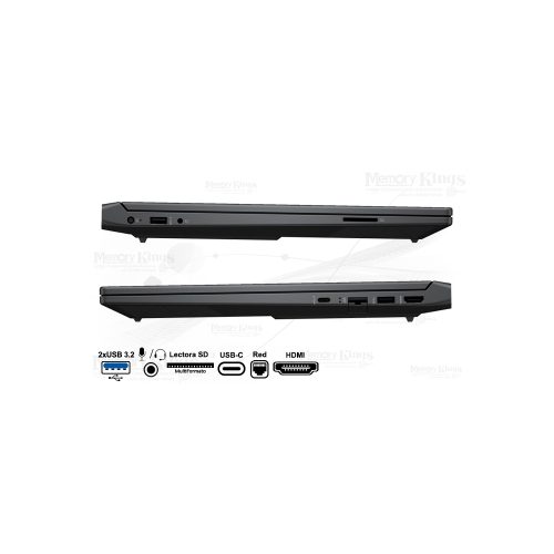 Notebook HP Victus Gaming 15-fb2025la, 15.6" FHD IPS, Ryzen 5 8645HS 5GHz 16GB DDR5-5600