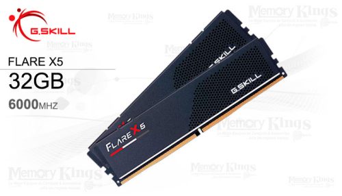 MEMORIA DDR5 32GB 6000 CL36 G.SKILL Flare X5 (2x16GB) AMD EXPO BLACK