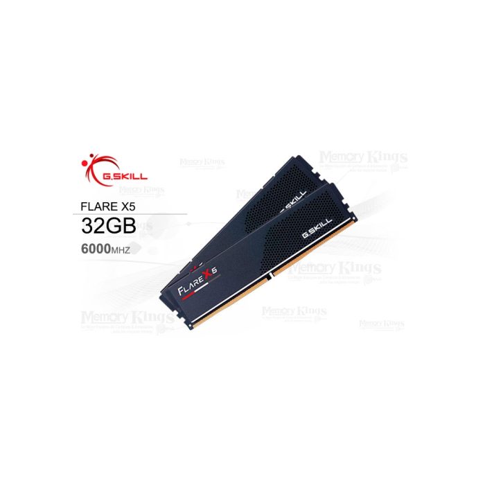 MEMORIA DDR5 32GB 6000 CL36 G.SKILL Flare X5 (2x16GB) AMD EXPO BLACK