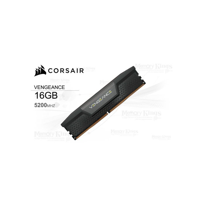 MEMORIA DDR5 16GB 5200 CL40 CORSAIR VENGEANCE BLACK