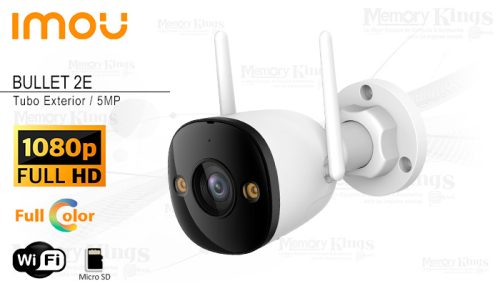CAMARA CLOUD WIFI IMOU BULLET 2E 5MP FHD FullColor