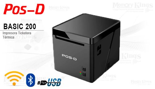 IMPRESORA Termica POS-D BASIC 200 USB|BT|Wi-Fi