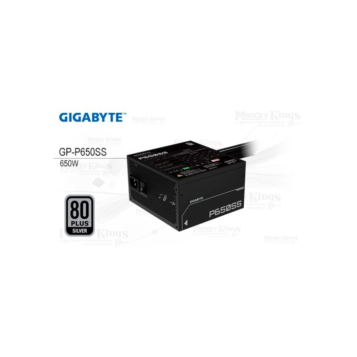 FUENTE 650W 80plus SILVER GIGABYTE GP-P650SS