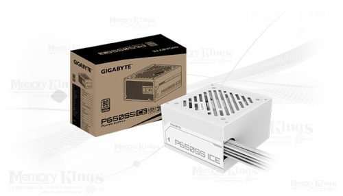 FUENTE 650W 80plus SILVER GIGABYTE GP-P650SS ICE WHITE