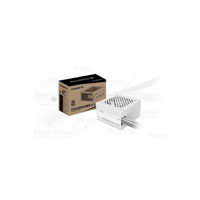 FUENTE 650W 80plus SILVER GIGABYTE GP-P650SS ICE WHITE