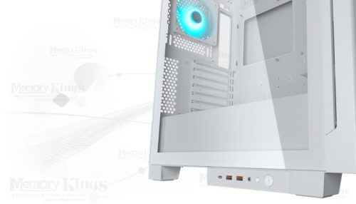 CASE Mid Tower COUGAR AIRFACE ECO RGB WHITE