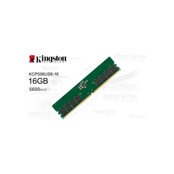 MEMORIA DDR5 16GB 5600 CL46 KINGSTON KCP556US8-16